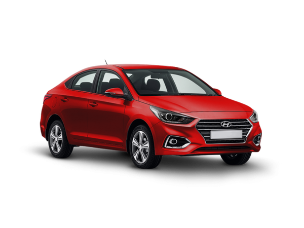Hyundai Solaris Цвет: Fiery Red