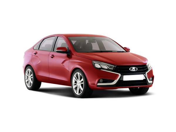 Lada Vesta Цвет: Красный Сердолик